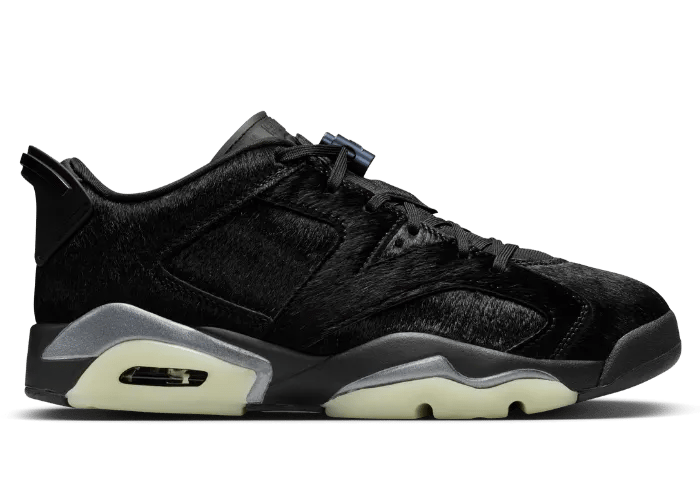 Jordan is Bringing out a Black Horse Hair Air Jordan 6 Low for Spring